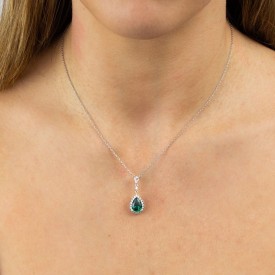 Luxusní stříbrný náhrdelník Diamonfire