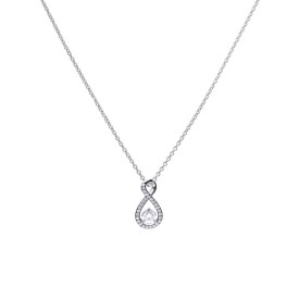Luxusní stříbrné přívěsek s řetízkem Diamonfire