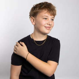 Ocelový náramek pro kluky Fred Bennett (18cm)