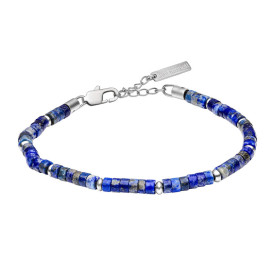 Pánský náramek Fred Bennett - modrý lapis