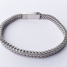 Pánský ocelový ID náramek na gravírování