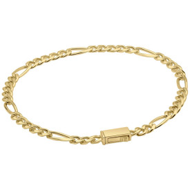 Pánský stříbrný náramek Fred Bennett Gold plated