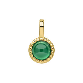 Stříbrný přívěsek Emerald - Květen