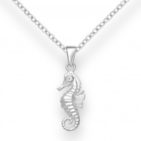Stříbrný přívěsek Mořský koník