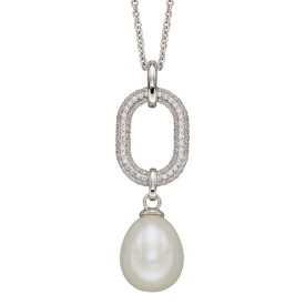 Stříbrný přívěsek + řetízek Fiorelli silver