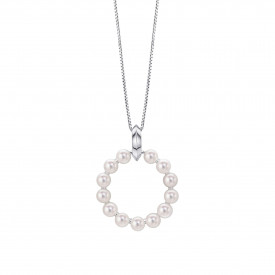 Stříbrný přívěsek s řetízkem Fiorelli silver