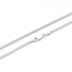 Stříbrný řetízek Box chain