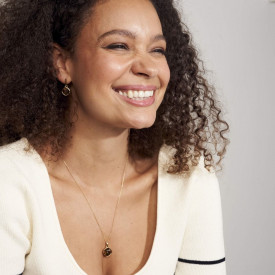 Stříbrné náušnice Cushion Cut Crystal Drop