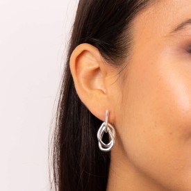 Stříbrné náušnice