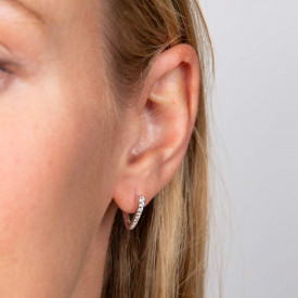 Stříbrné náušnice Fiorelli silver