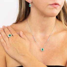 Stříbrný náhrdelník Diamonfire