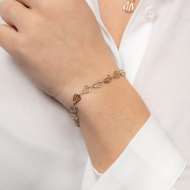 Stříbrný náramek Fiorelli silver