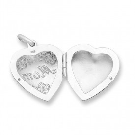 Stříbrný přívěsek / medailon Mom