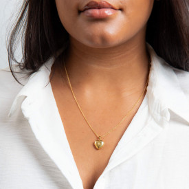 Stříbrný přívěsek otevírací medailon GOLD