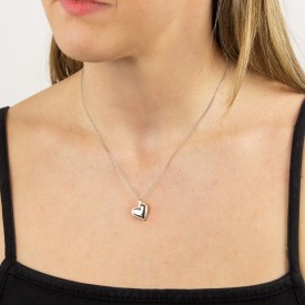 Stříbrný přívěsek + řetízek Fiorelli silver