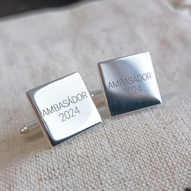 Stříbrné manžetové knoflíčky